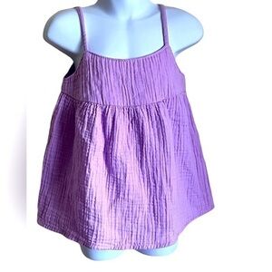 Pretty size 4/5 lavender sleeveless top